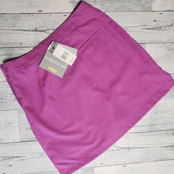 Greg Norman Collection Pants - NWT Greg Norman Women's Perfect Fit Golf Skort Pink Purple 4